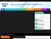 Tablet Screenshot of noithatvinaphat.com